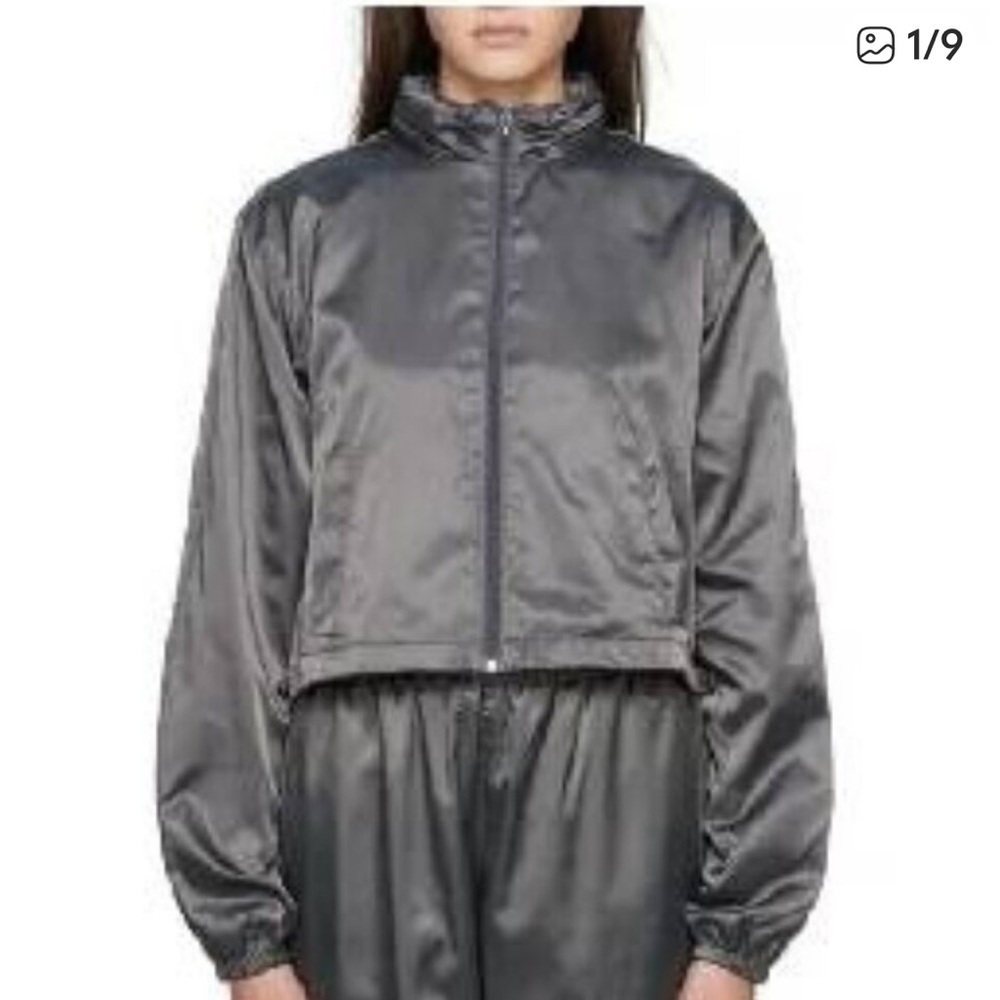 SKIMS Gray Utility Jacket - Size Small